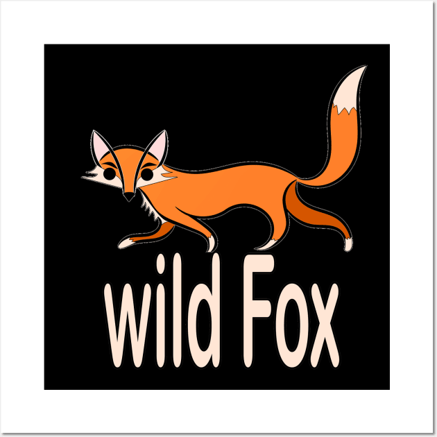 wild Fox Wall Art by sayed20